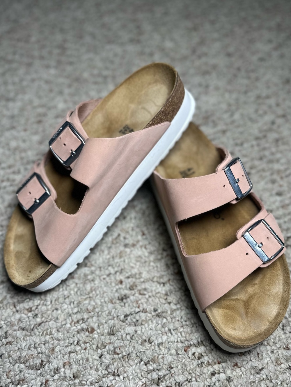 Birkenstock Papillo Platform Sandal Pink Size 10 - Picture 5 of 12